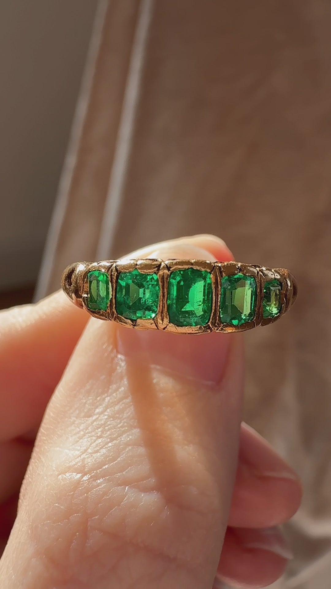  videos and images of vintage Rings-Step  cut Rings