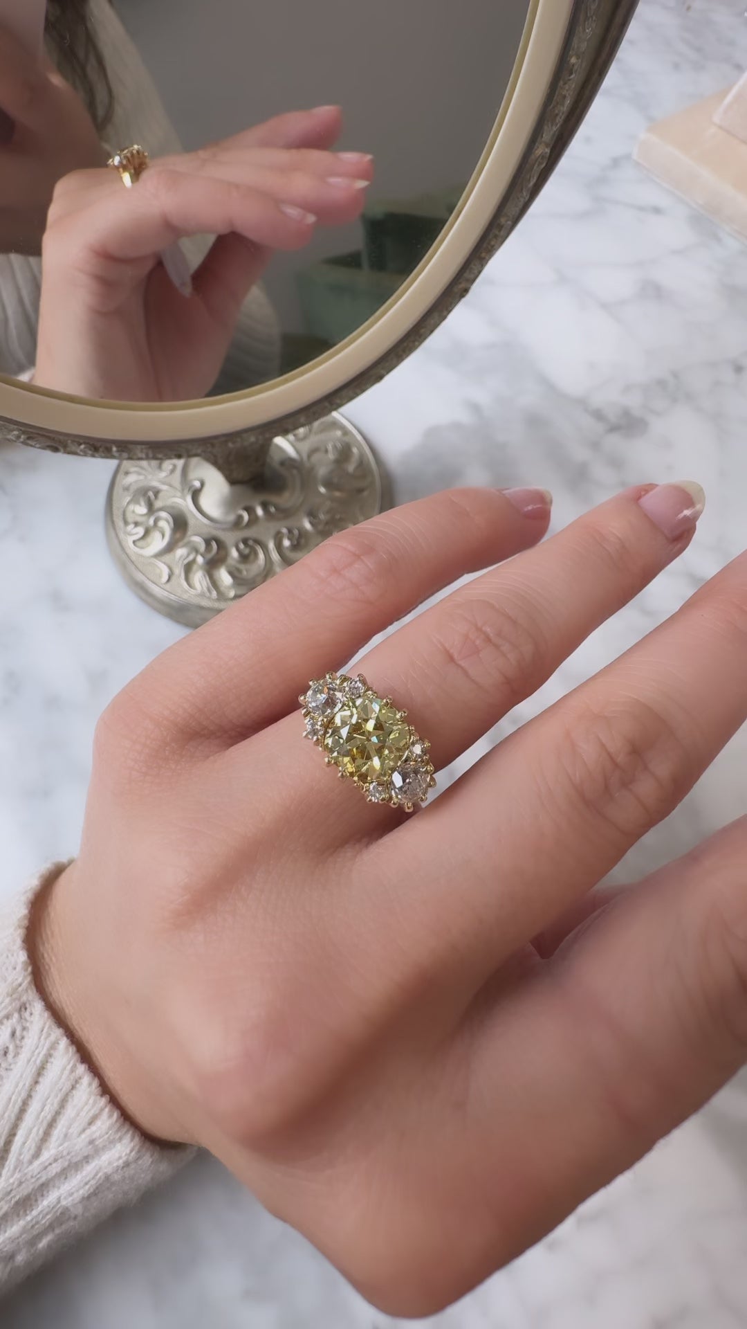  videos and images of vintage Uncategorized-Old Mine cut diamond Uncategorized