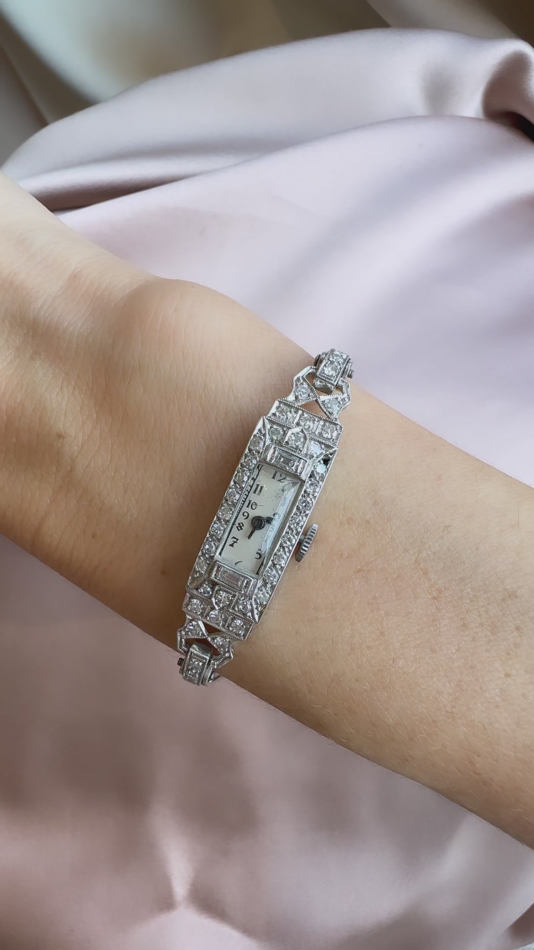 diamond in two-tone setting