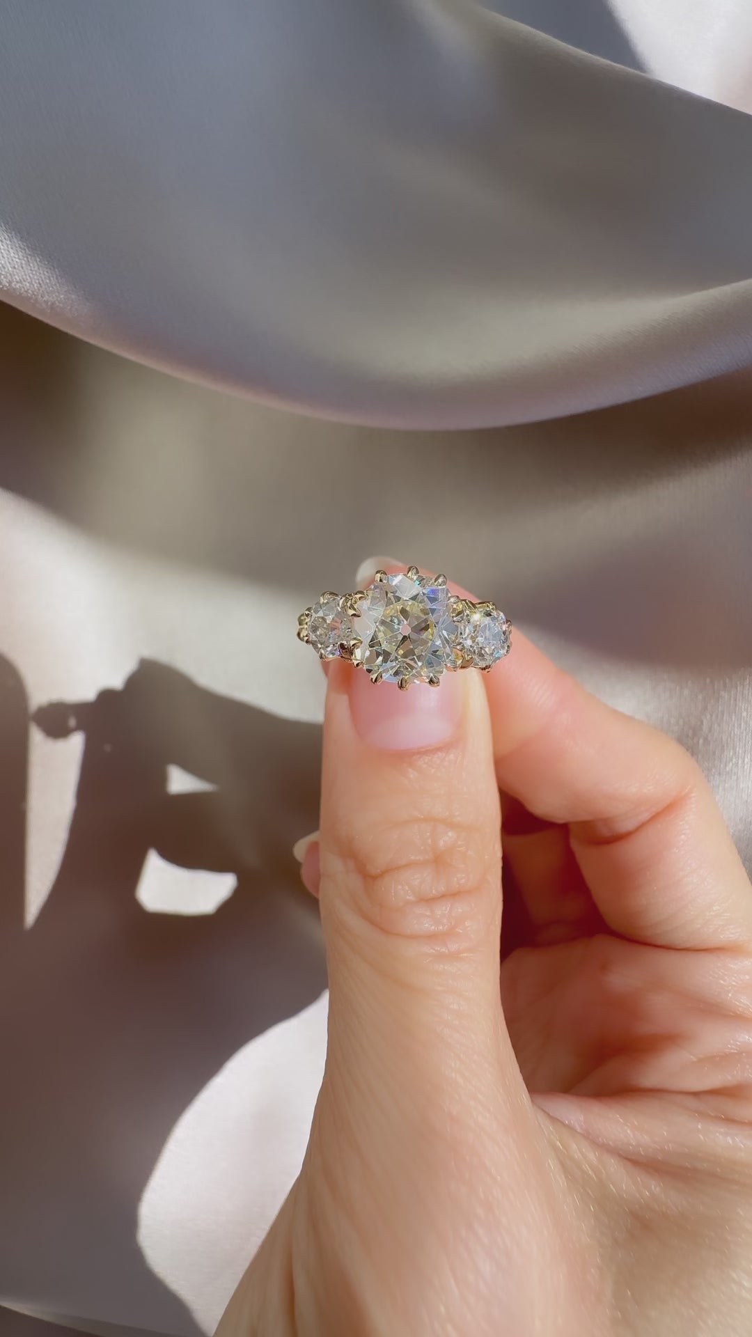 Old Mine cut diamond 