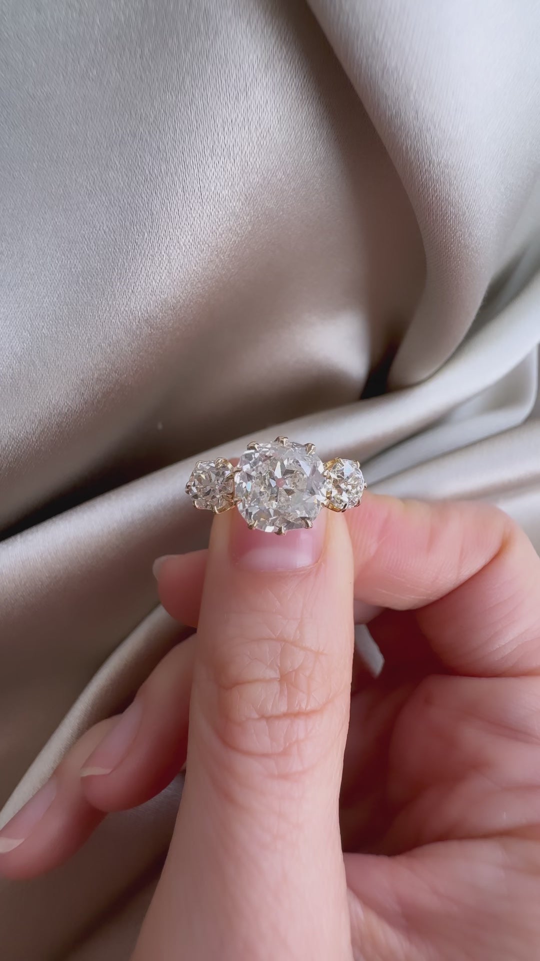 Old Mine cut diamond 