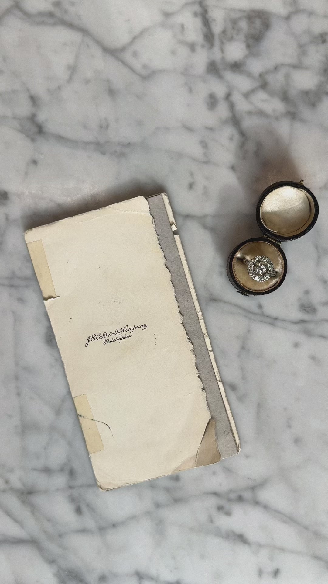  videos and images of vintage Rings-Halo Old European cut diamond Rings