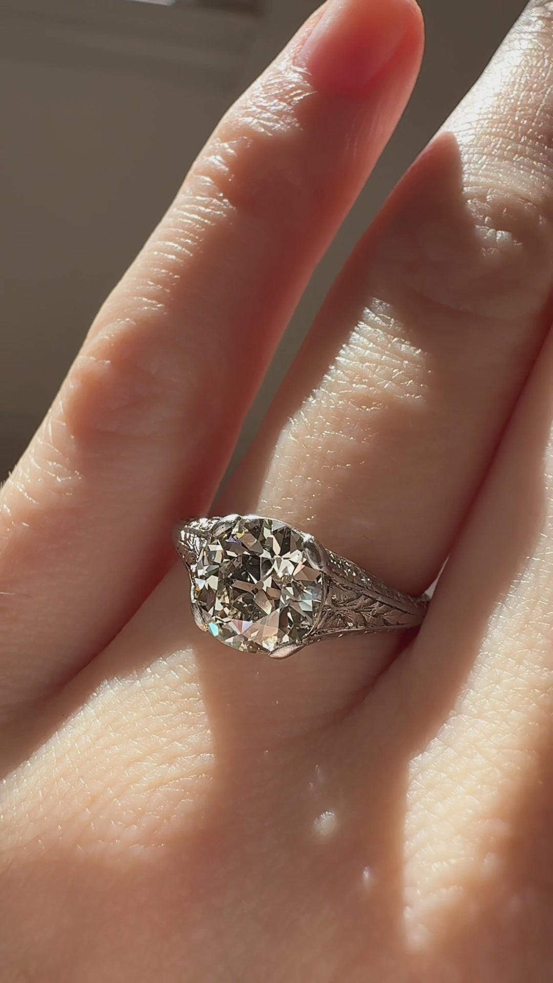  videos and images of vintage Rings-Old European cut diamond Rings