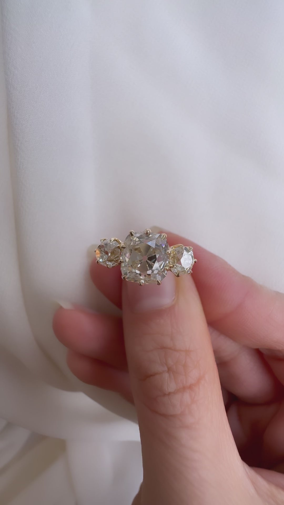 Old Mine cut diamond 