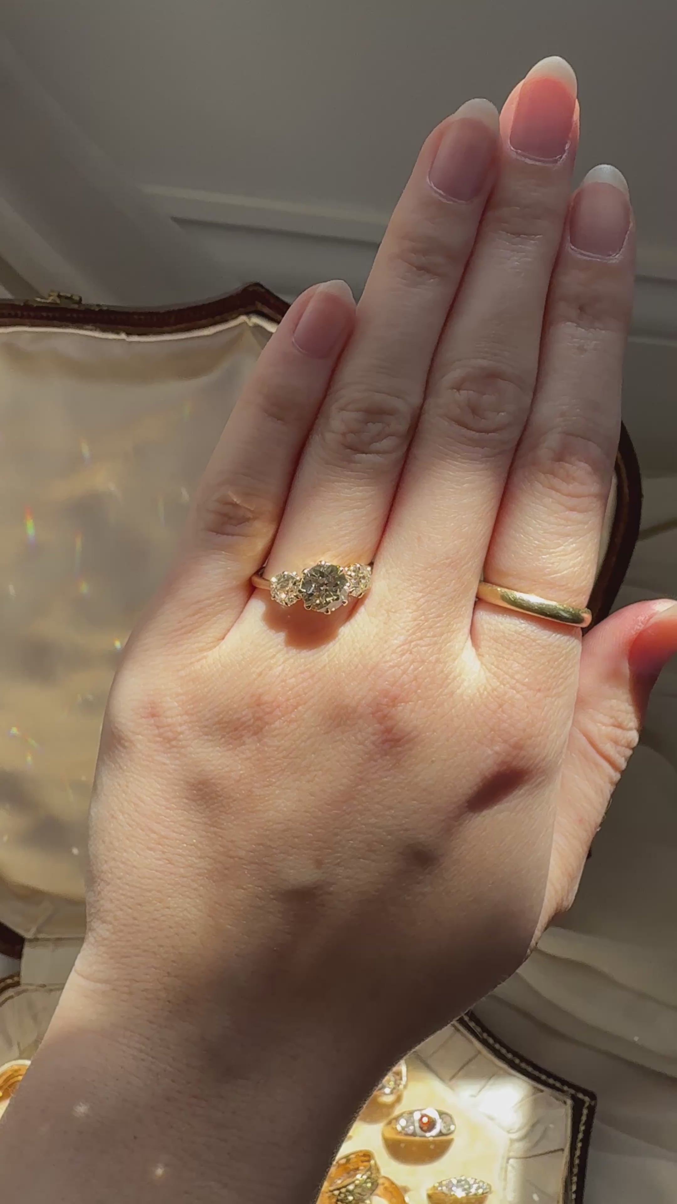  videos and images of vintage Uncategorized-Old European cut diamond Uncategorized