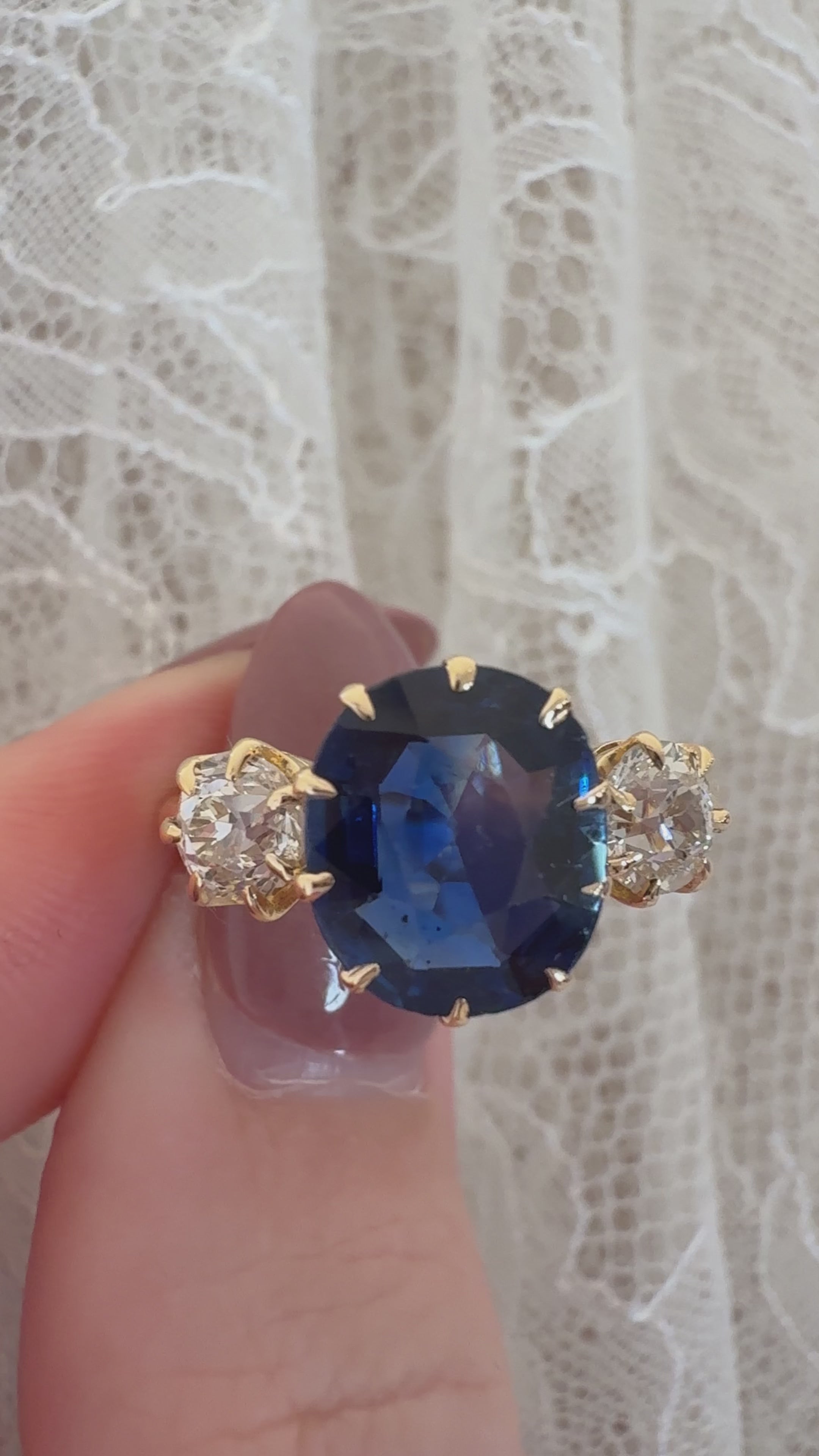 j-k-l color, vs clarity diamond in yellow gold setting