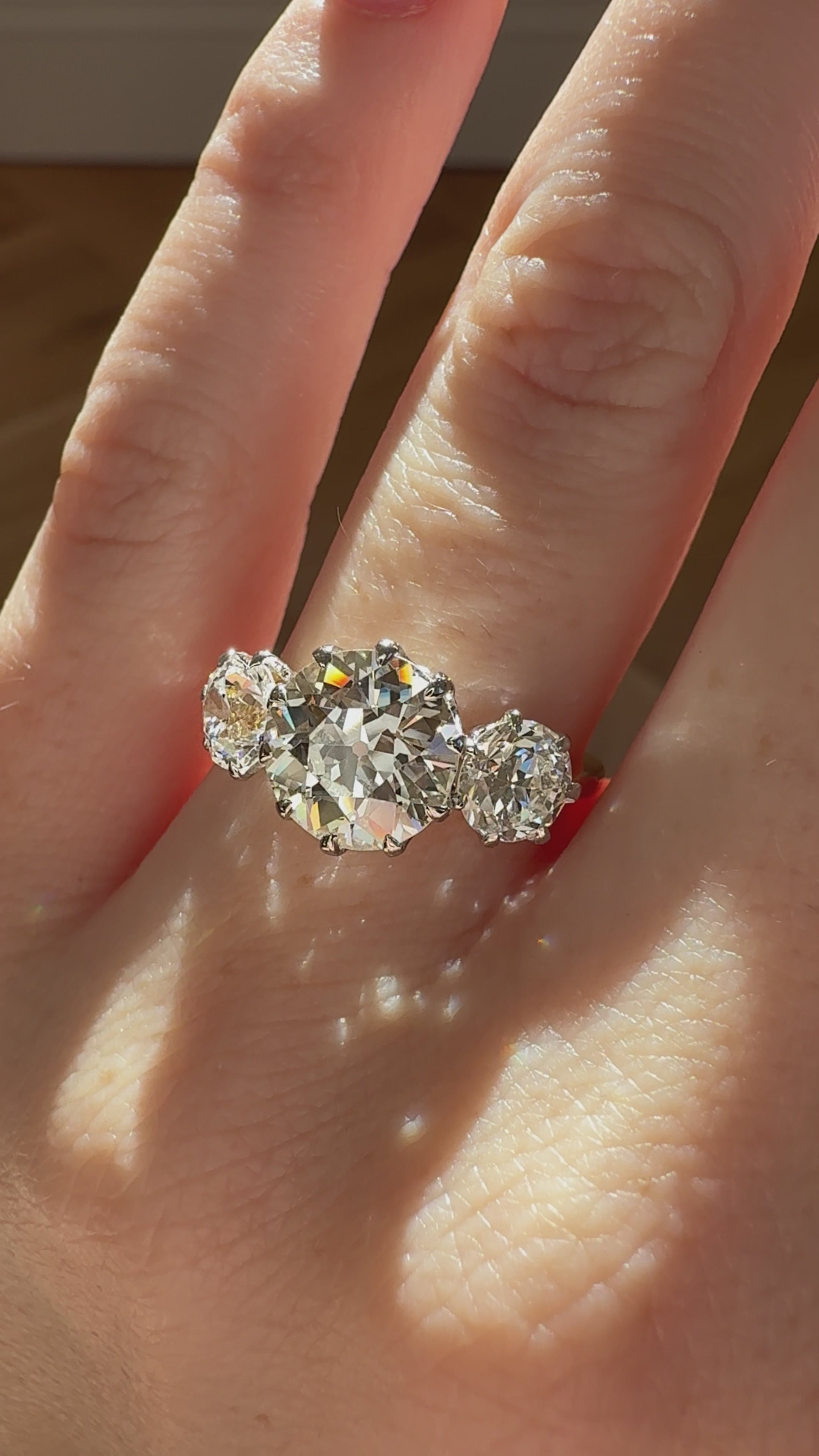  videos and images of vintage Rings-Old European cut diamond Rings