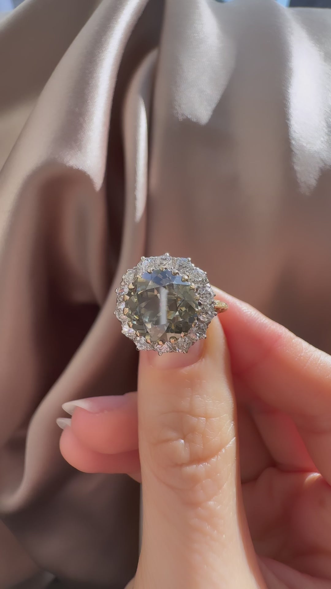 Old European cut diamond 