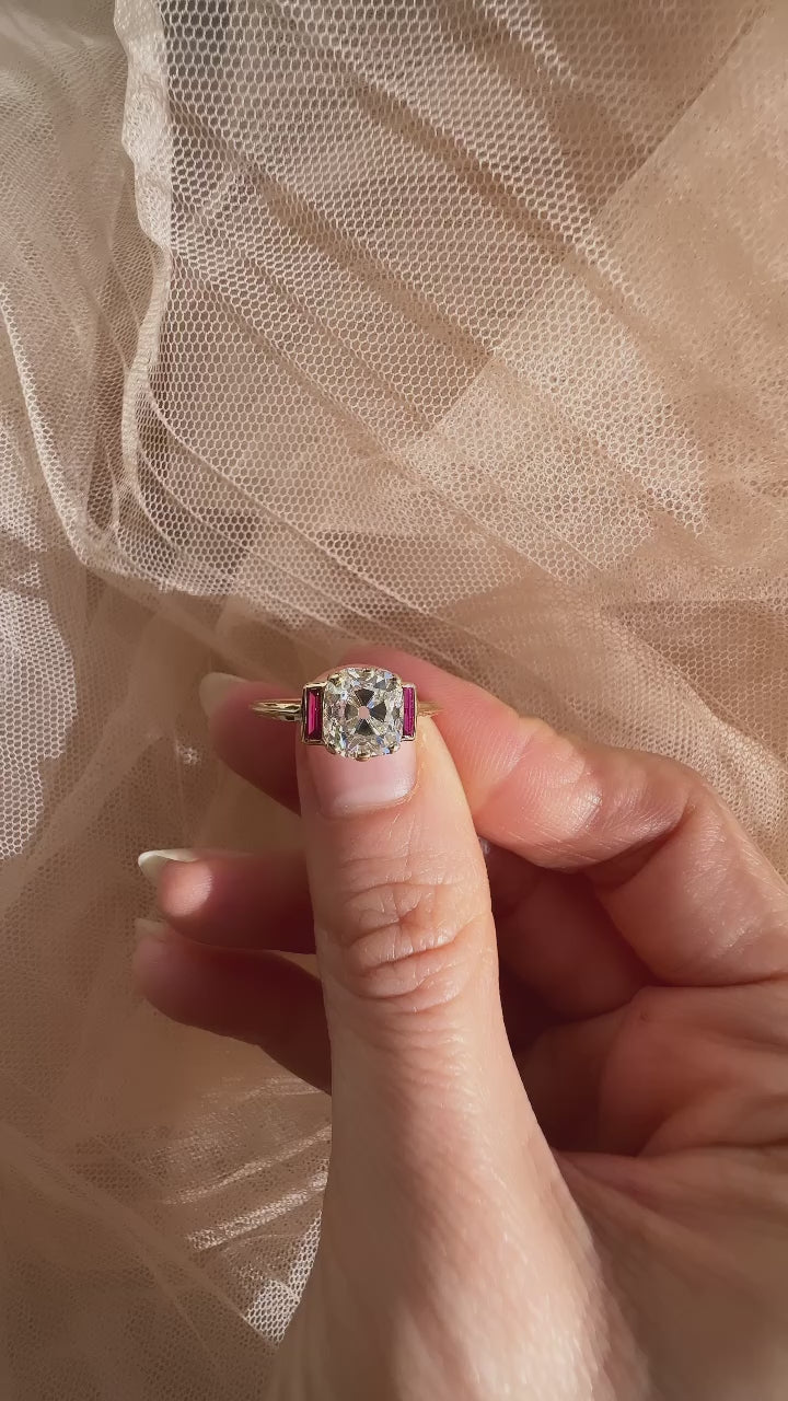 Old Mine cut diamond Uncategorized