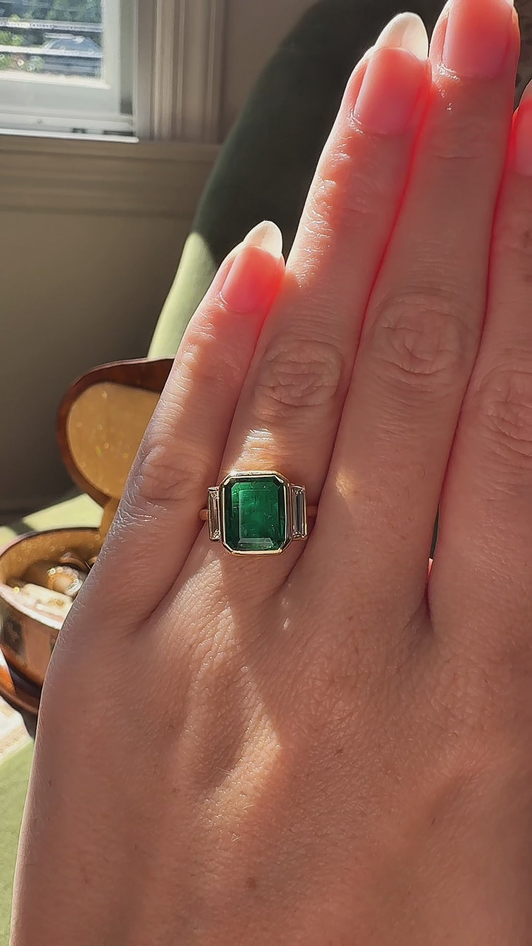  videos and images of vintage Rings-Step  cut Rings