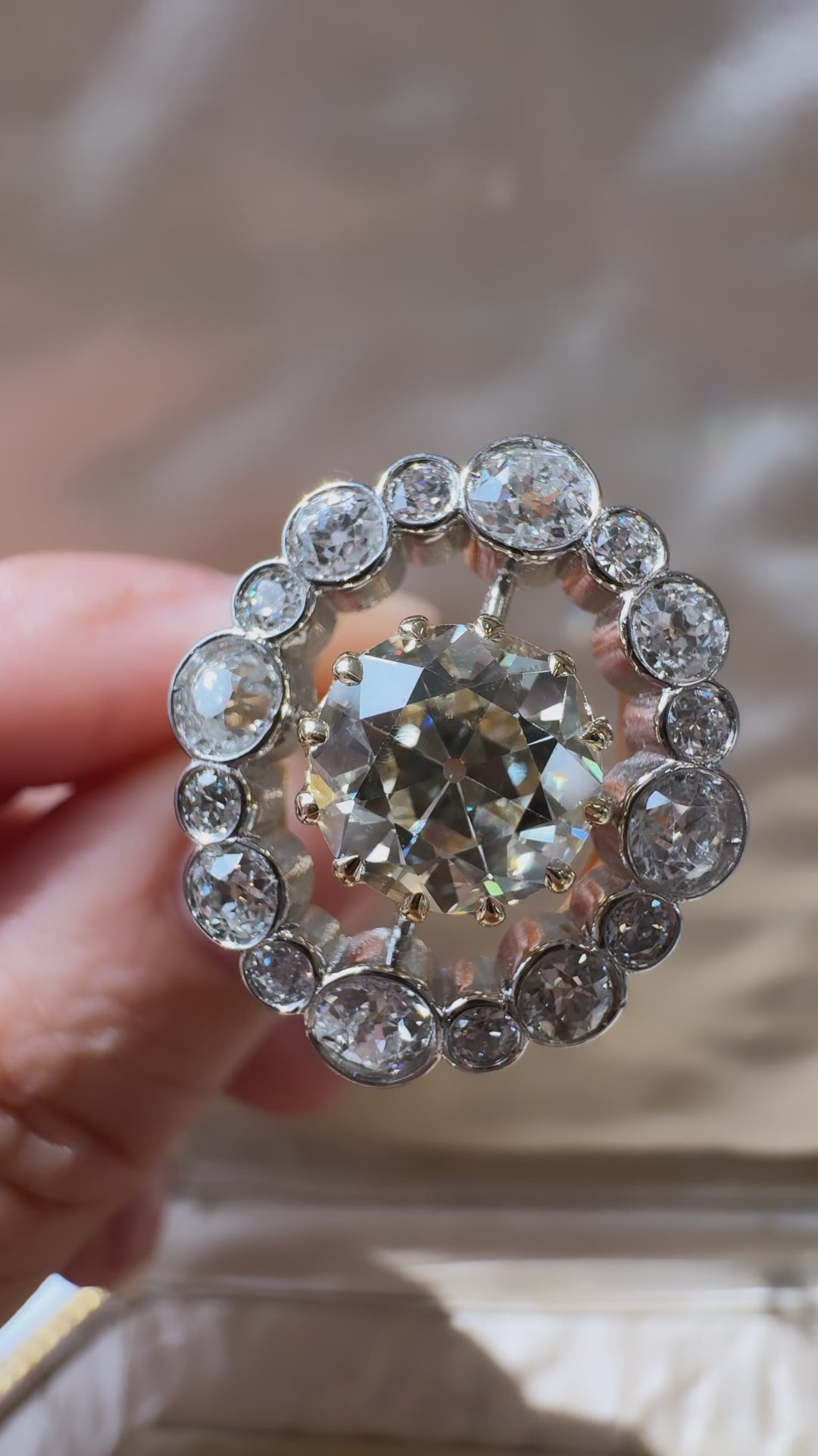  videos and images of vintage Uncategorized-Old European cut diamond Uncategorized