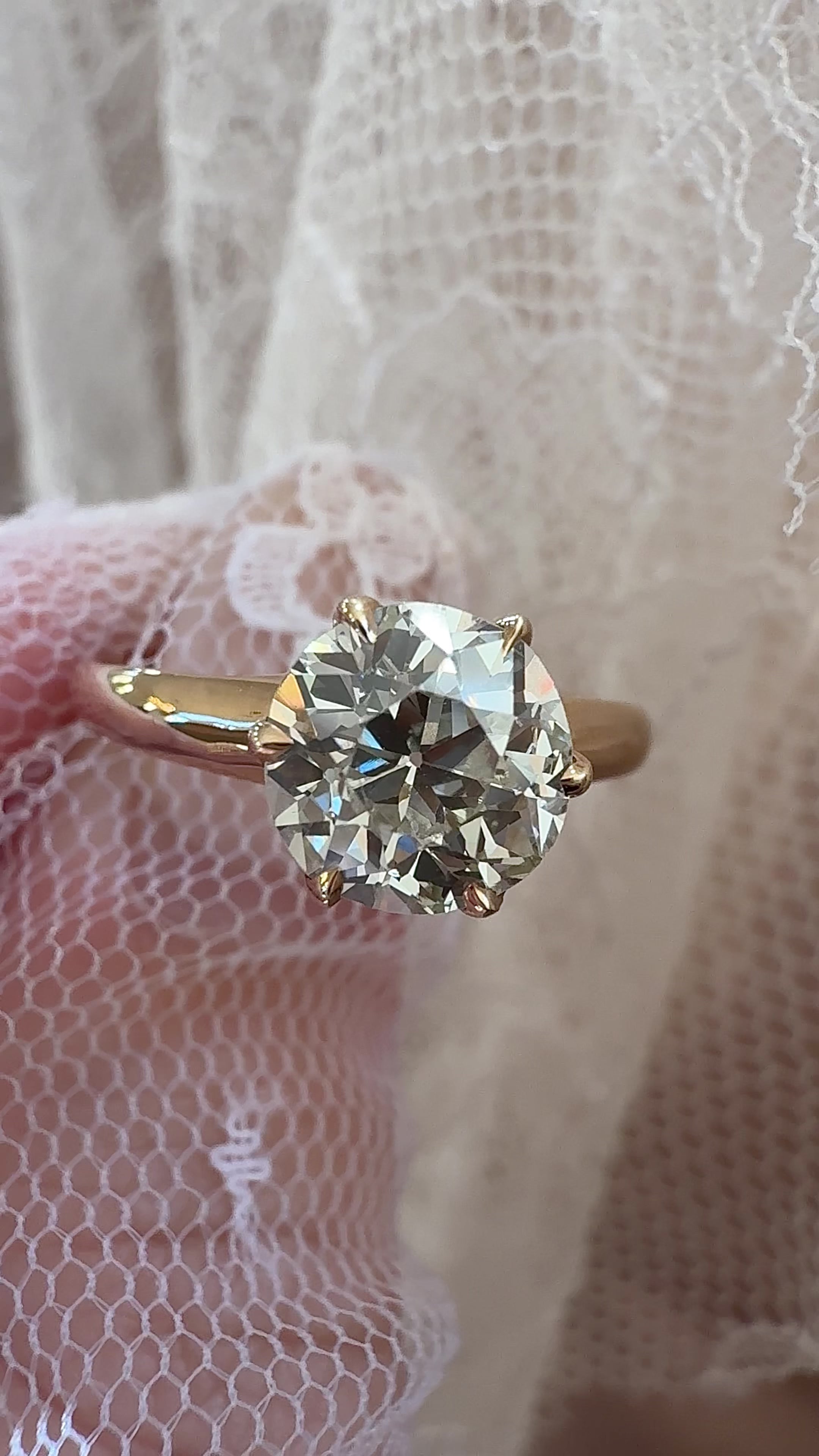  videos and images of vintage Rings-Old European cut diamond Rings