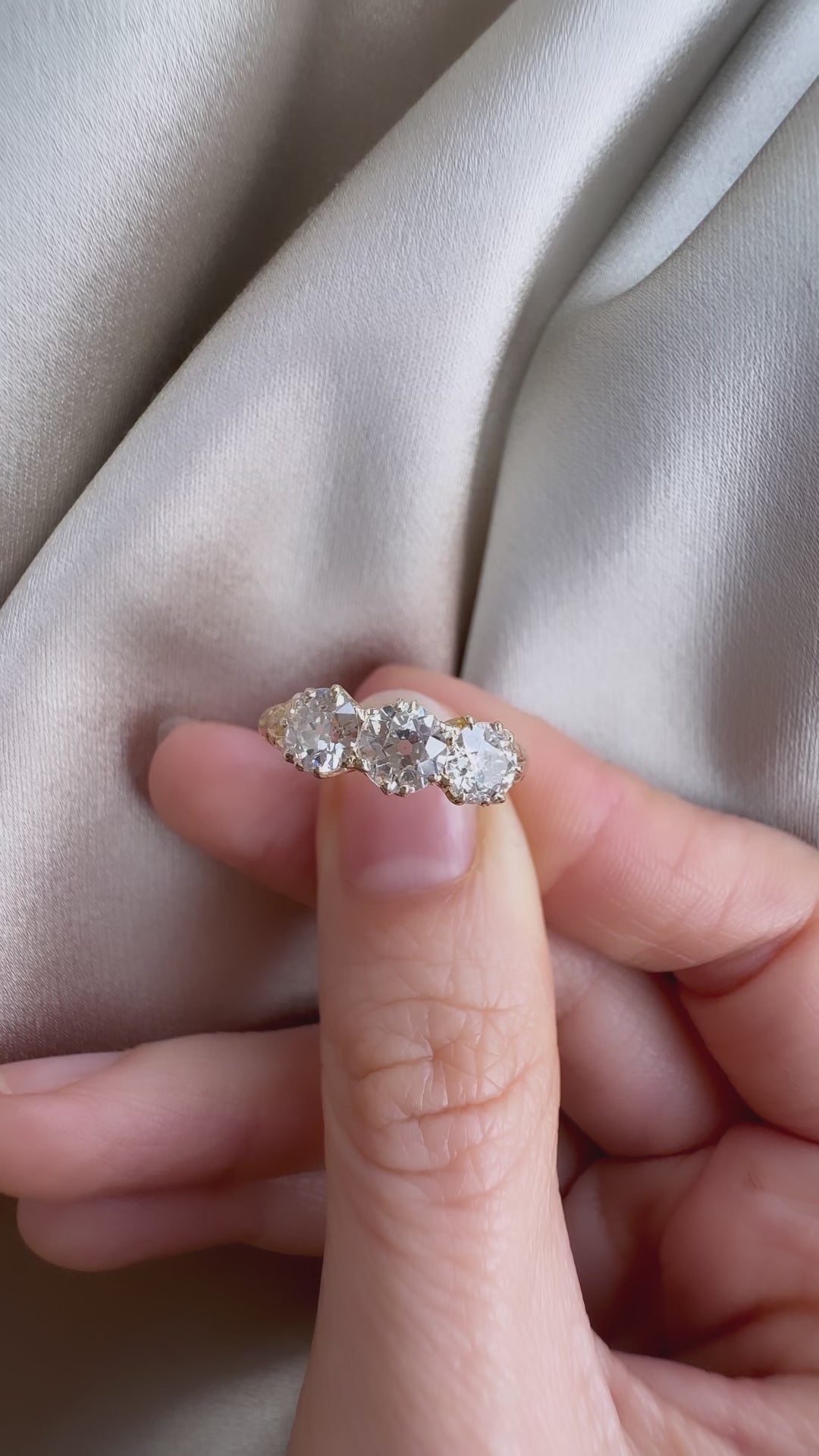 Old European cut diamond 