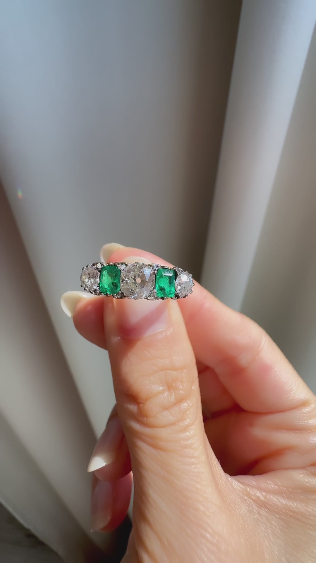 Old Mine cut diamond 