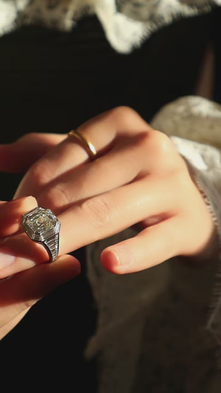 one-of-a-kind vintage Ringss by Andria Barbone 