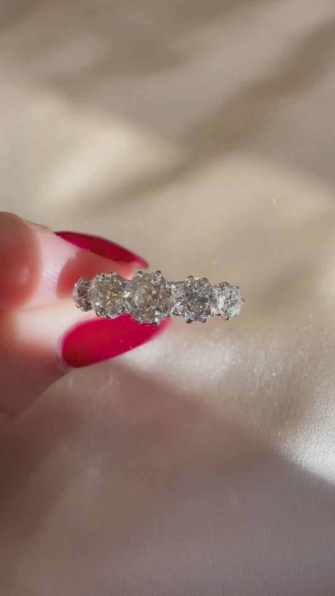 1-2 Carats vintage engagement ring