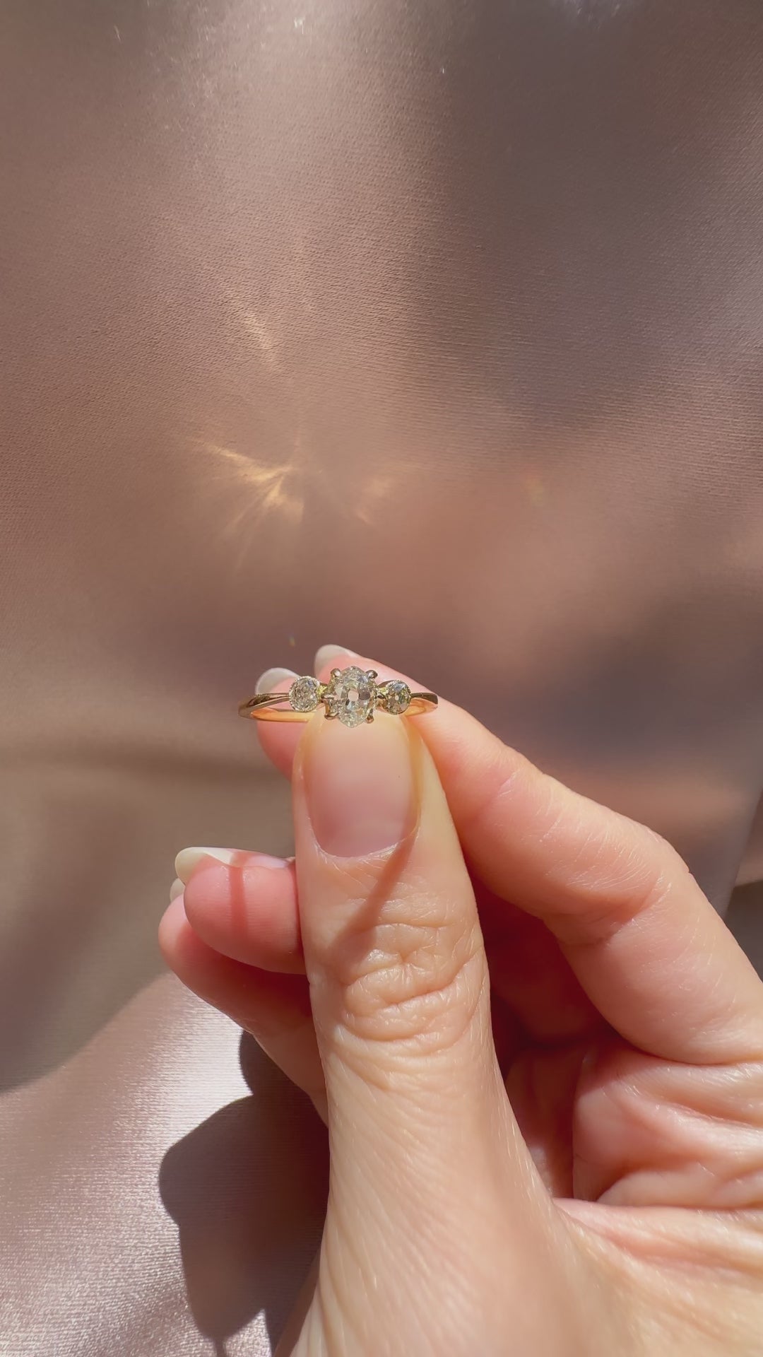 Old Mine cut diamond 