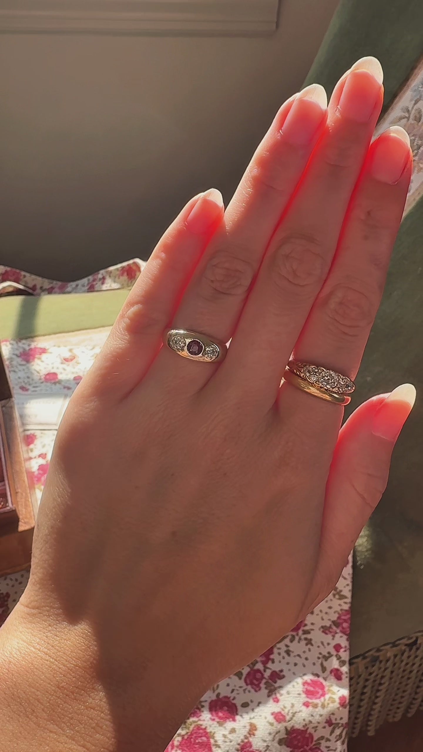 videos and images of vintage Rings-Old European cut diamond Rings
