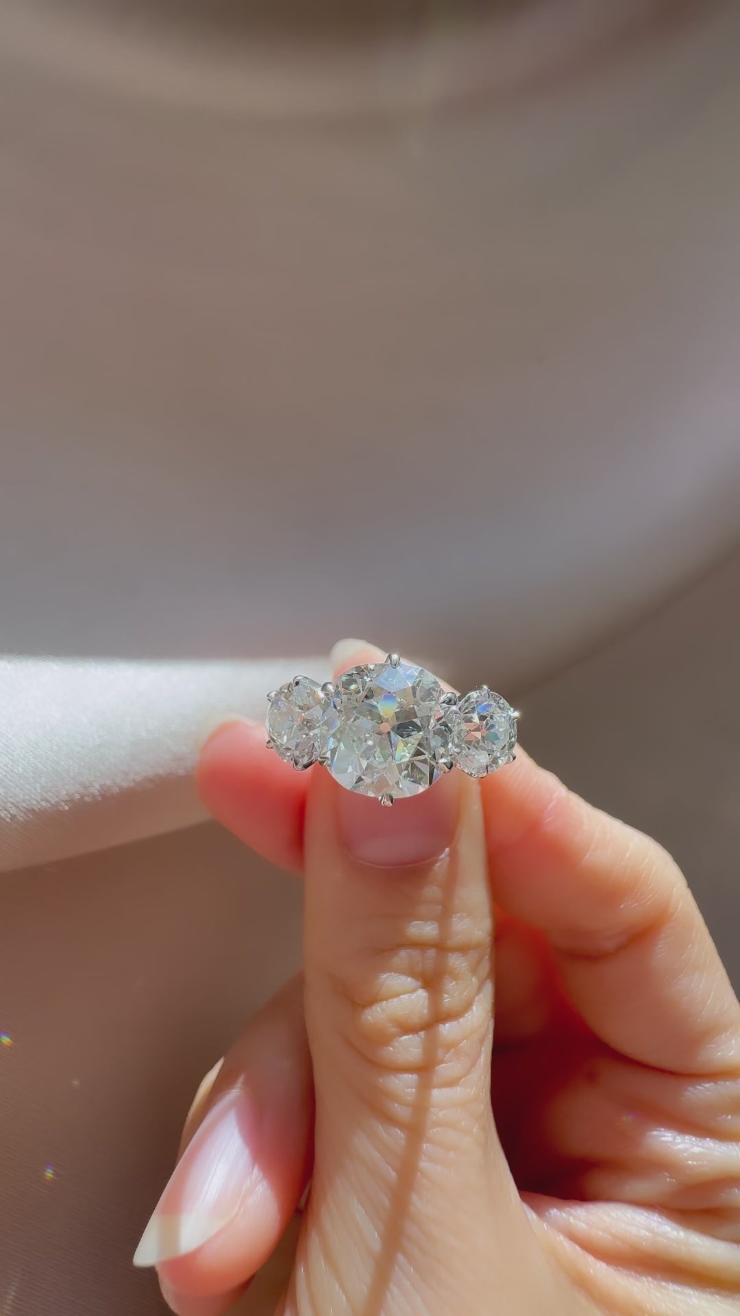 Old Mine cut diamond 