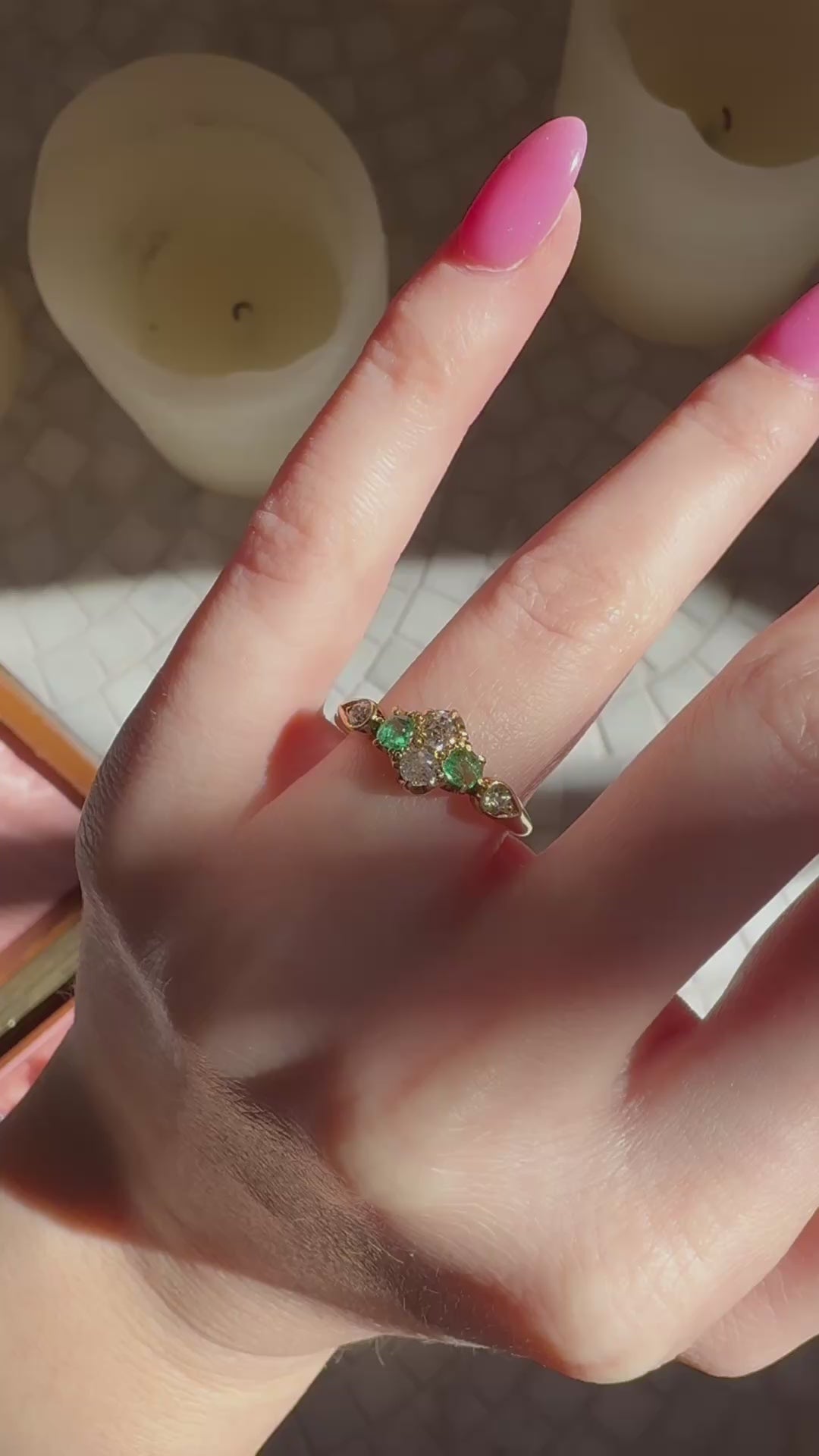  videos and images of vintage Rings-Solitaire diamond Rings