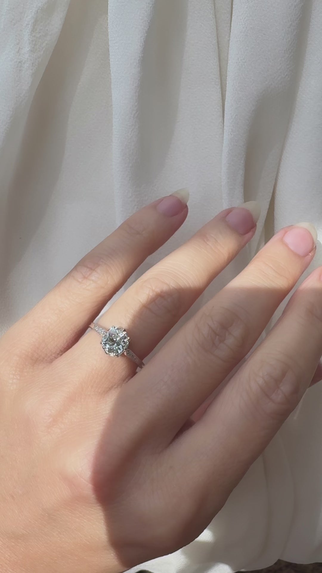 Old Mine cut diamond Rings