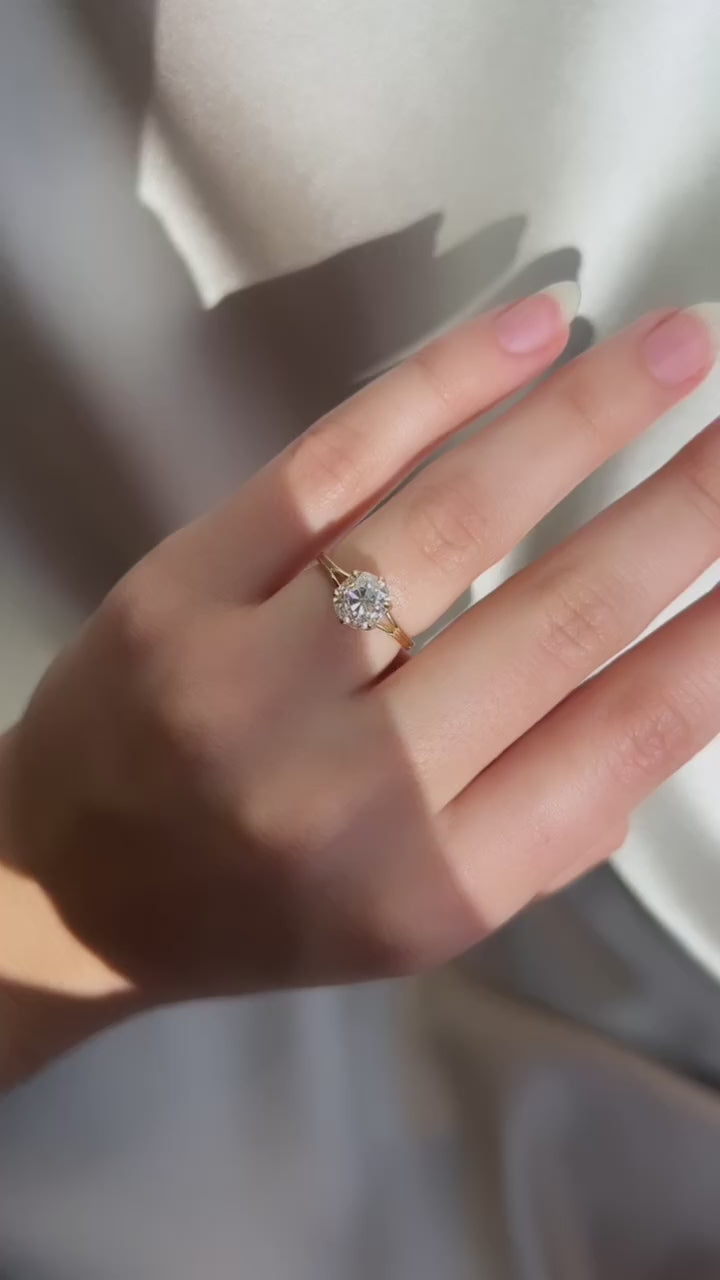 Old Mine cut diamond 