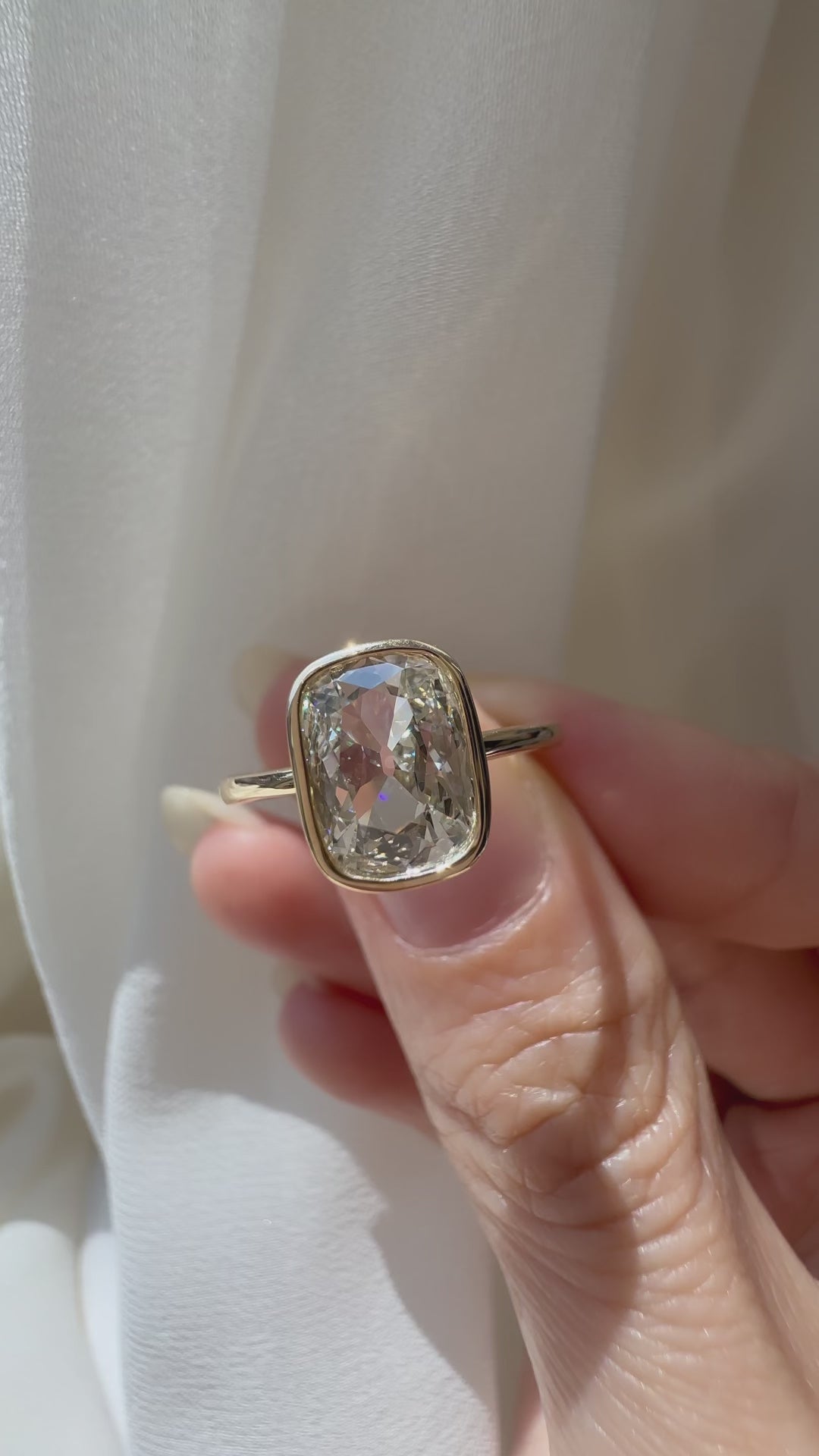 Old Mine cut diamond Rings