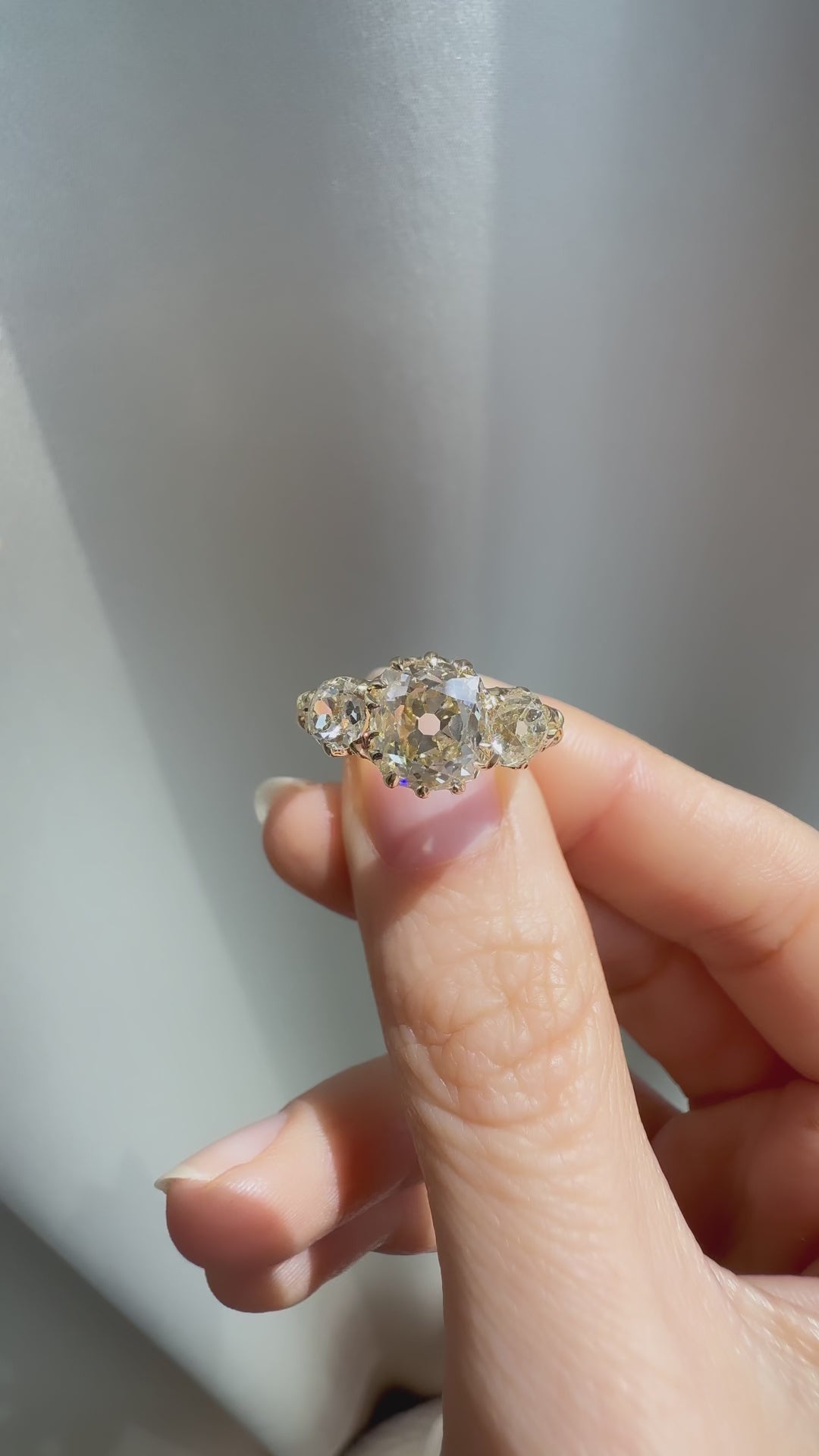 Old Mine cut diamond 