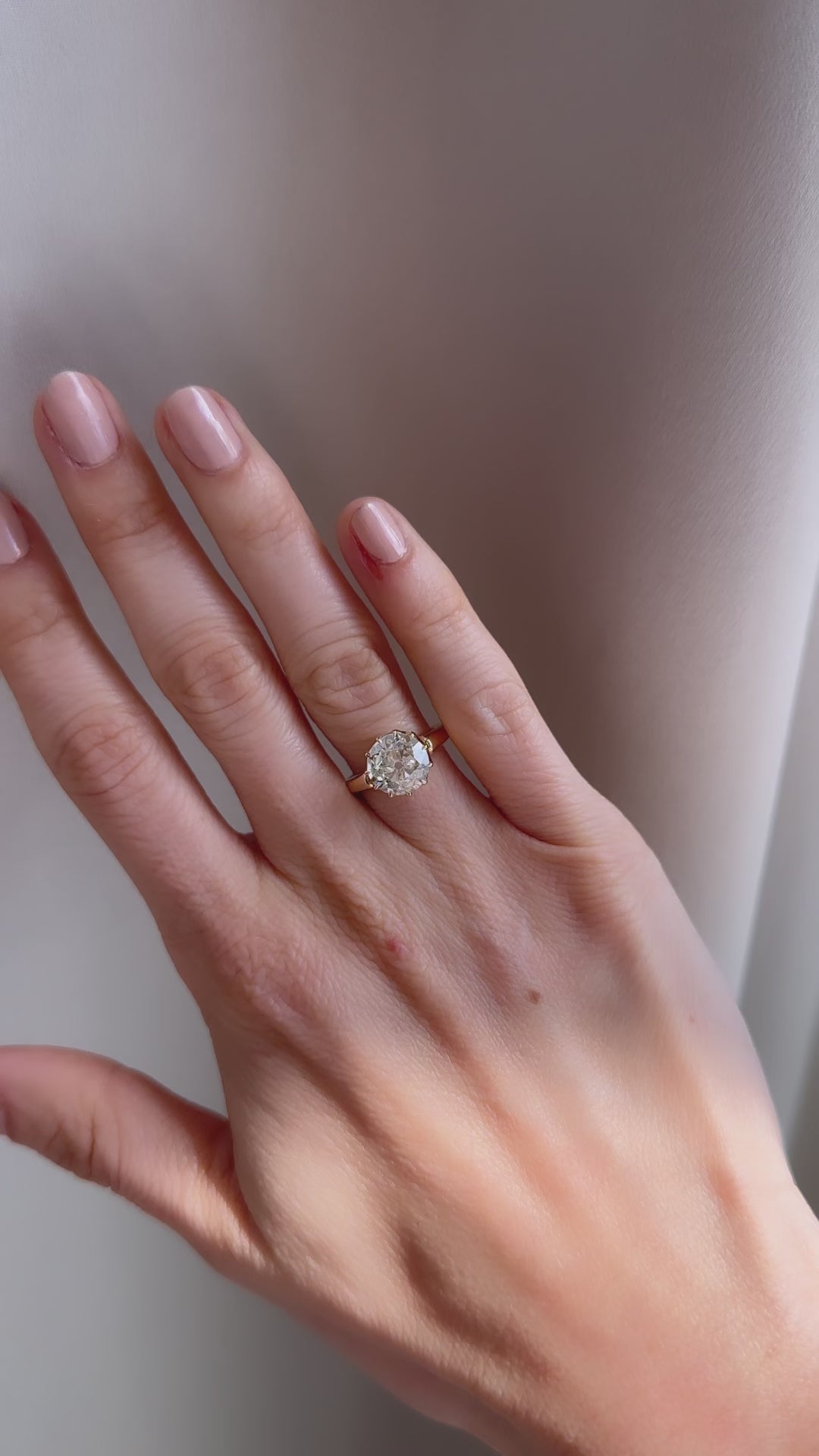 Transitional cut diamond 