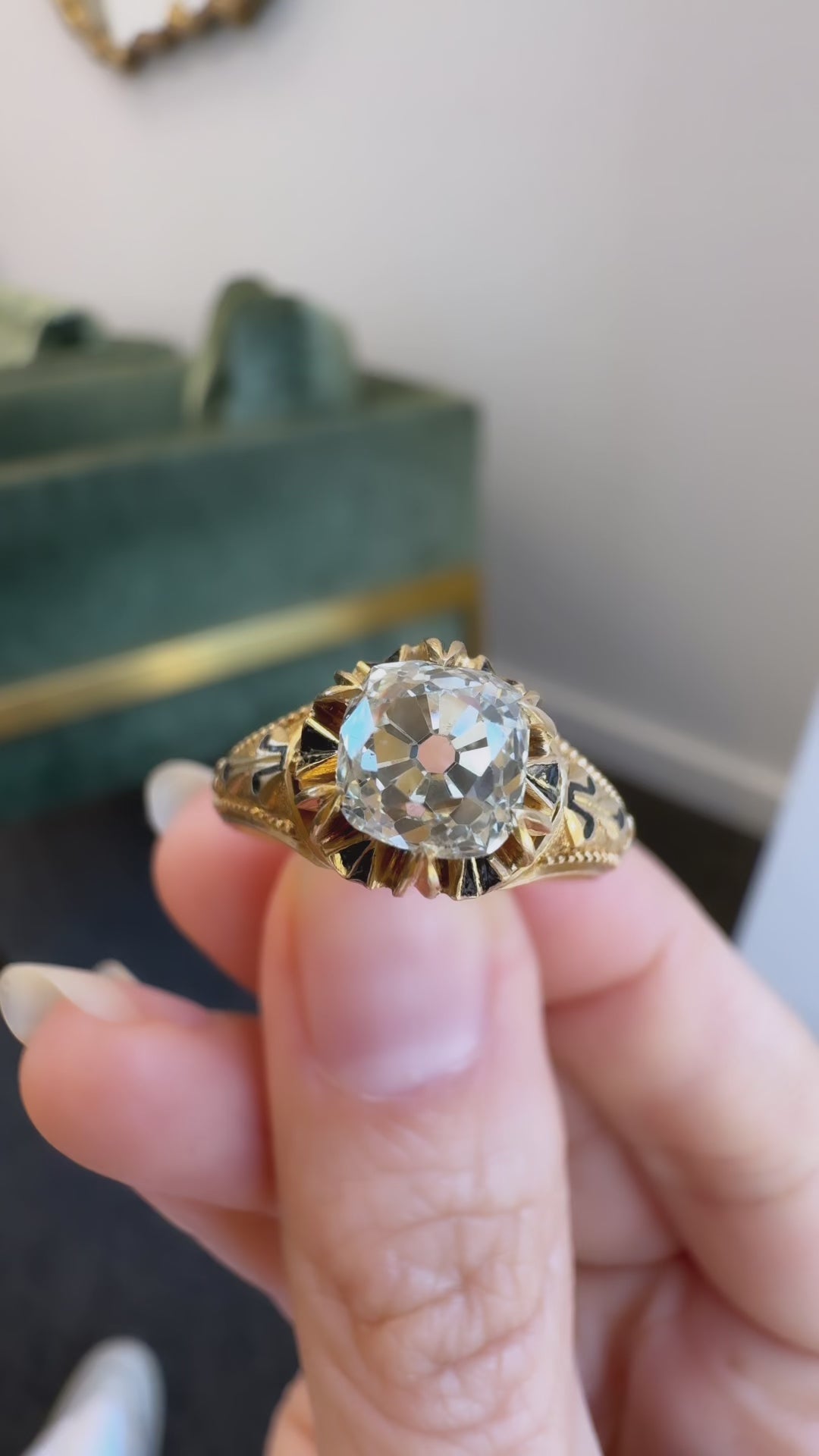 Old Mine cut diamond Uncategorized