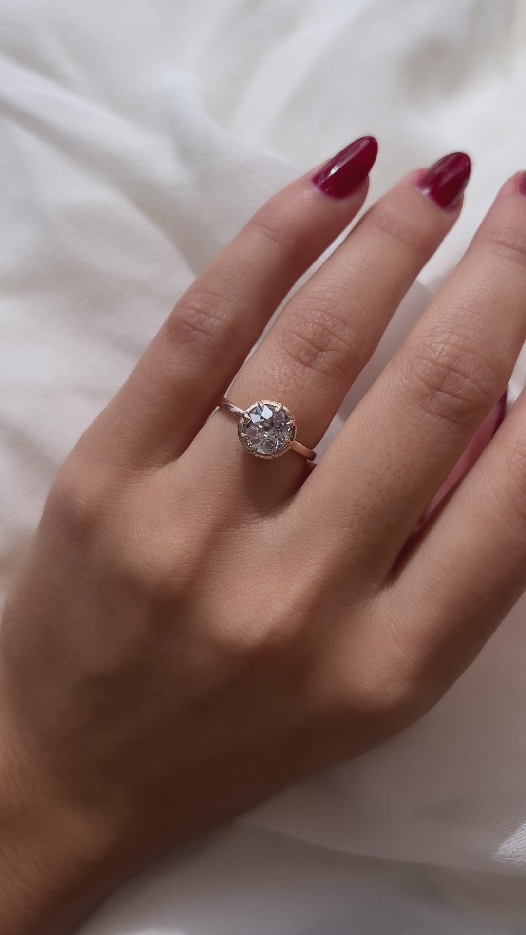 Old Mine cut diamond Rings