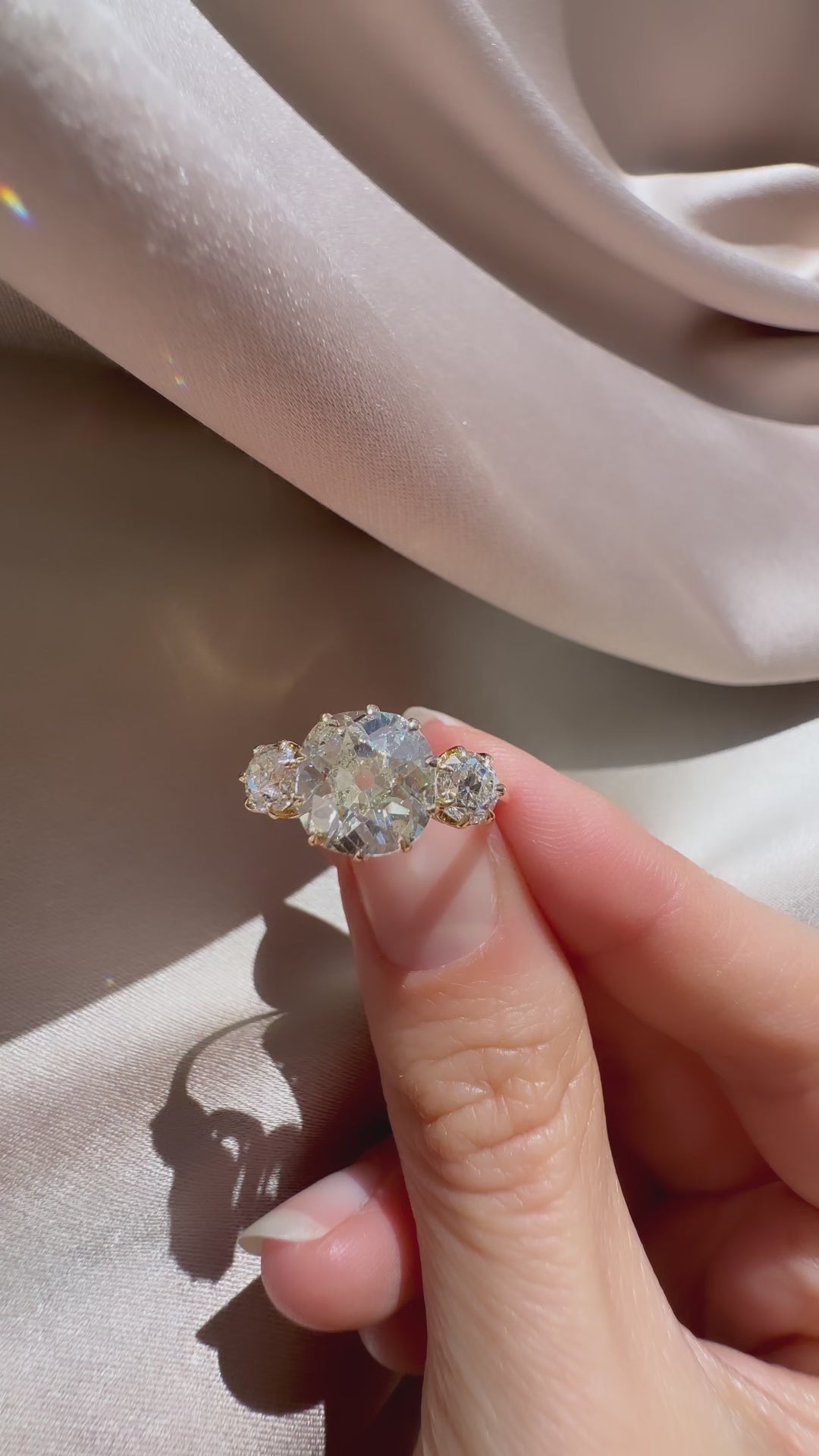 Old Mine cut diamond 