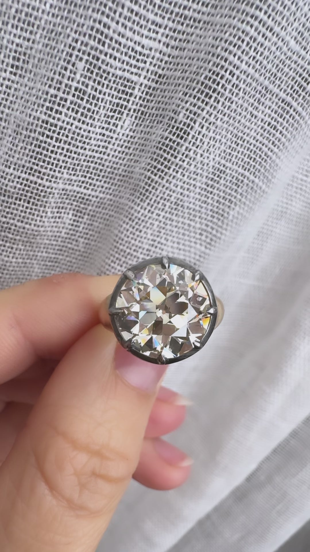  videos and images of vintage -Old European cut diamond 