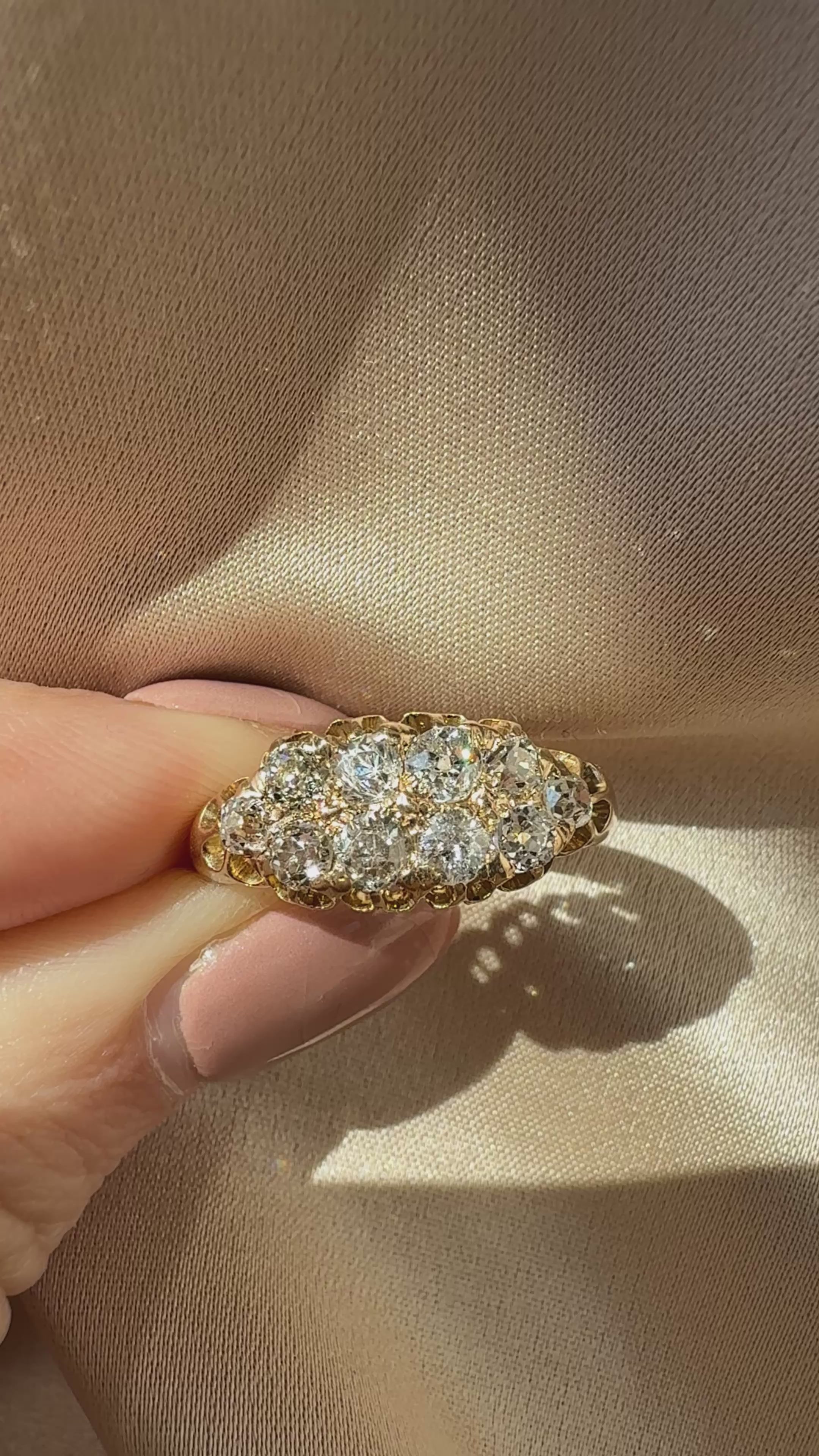 j-k-l color, vs clarity diamond rings in yellow gold setting