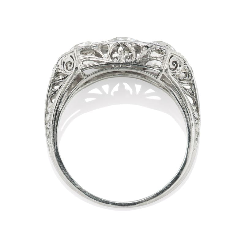 0.53ct old European cut diamond Ring