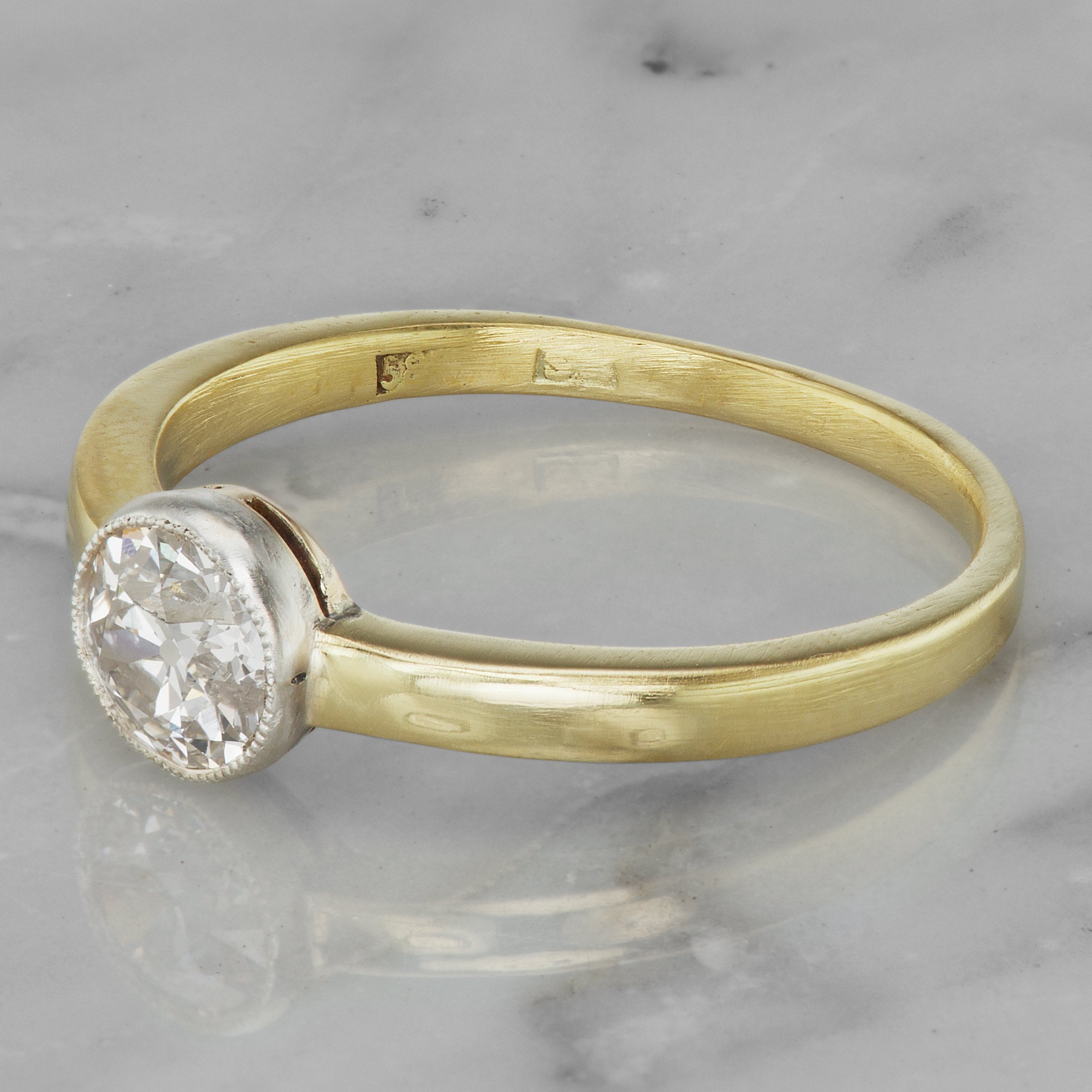 0.54 old European cut diamond