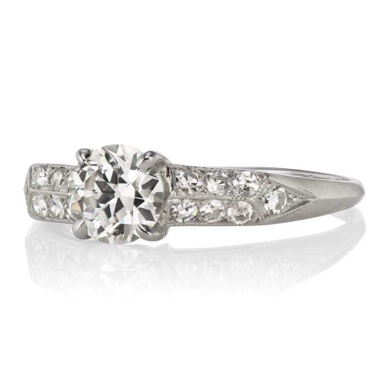 0.54ct old European cut diamond Ring