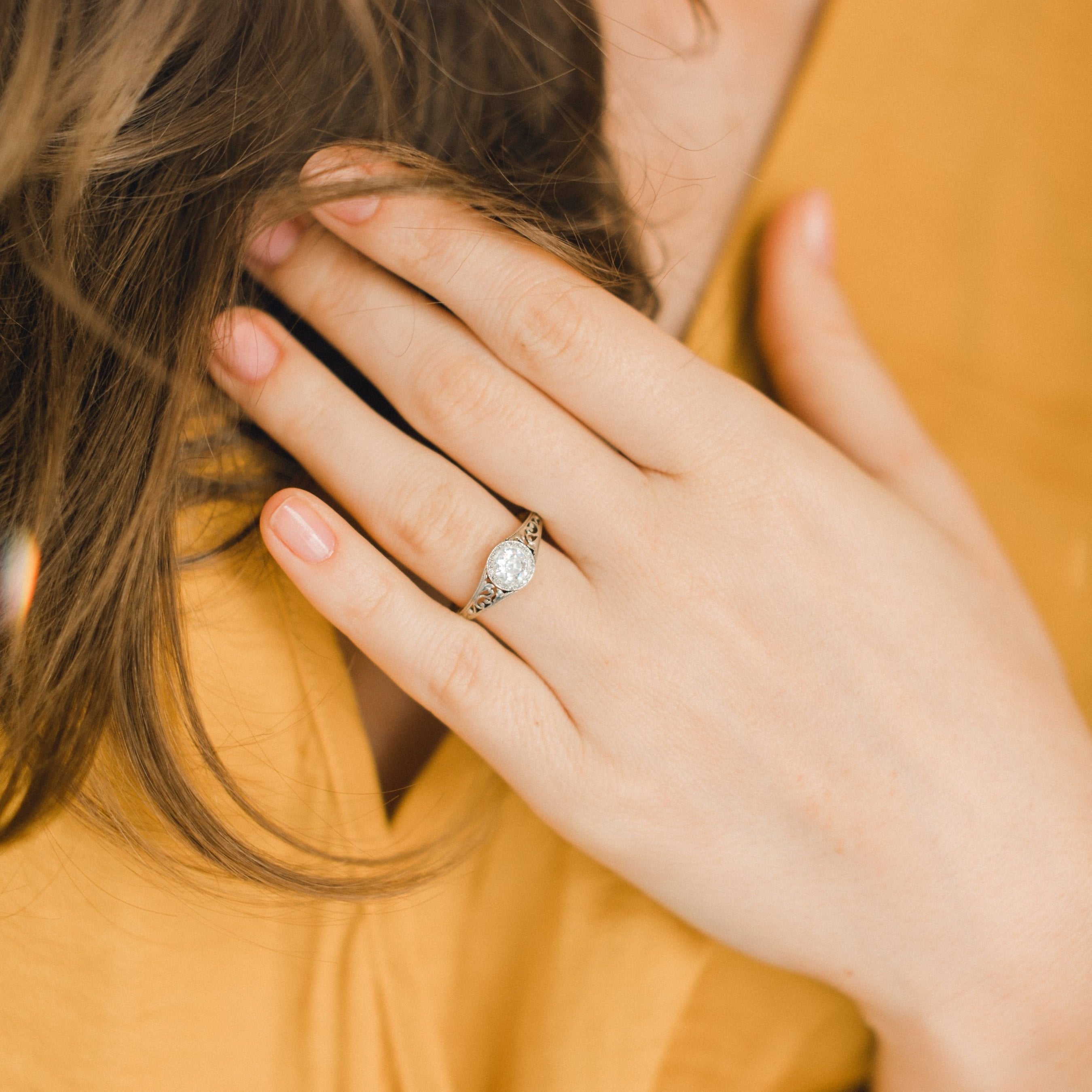 vintage engagement ring