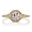 0.64ct old European cut diamond Ring