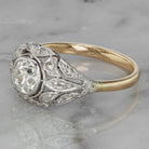 0.65ct old mine cut diamond