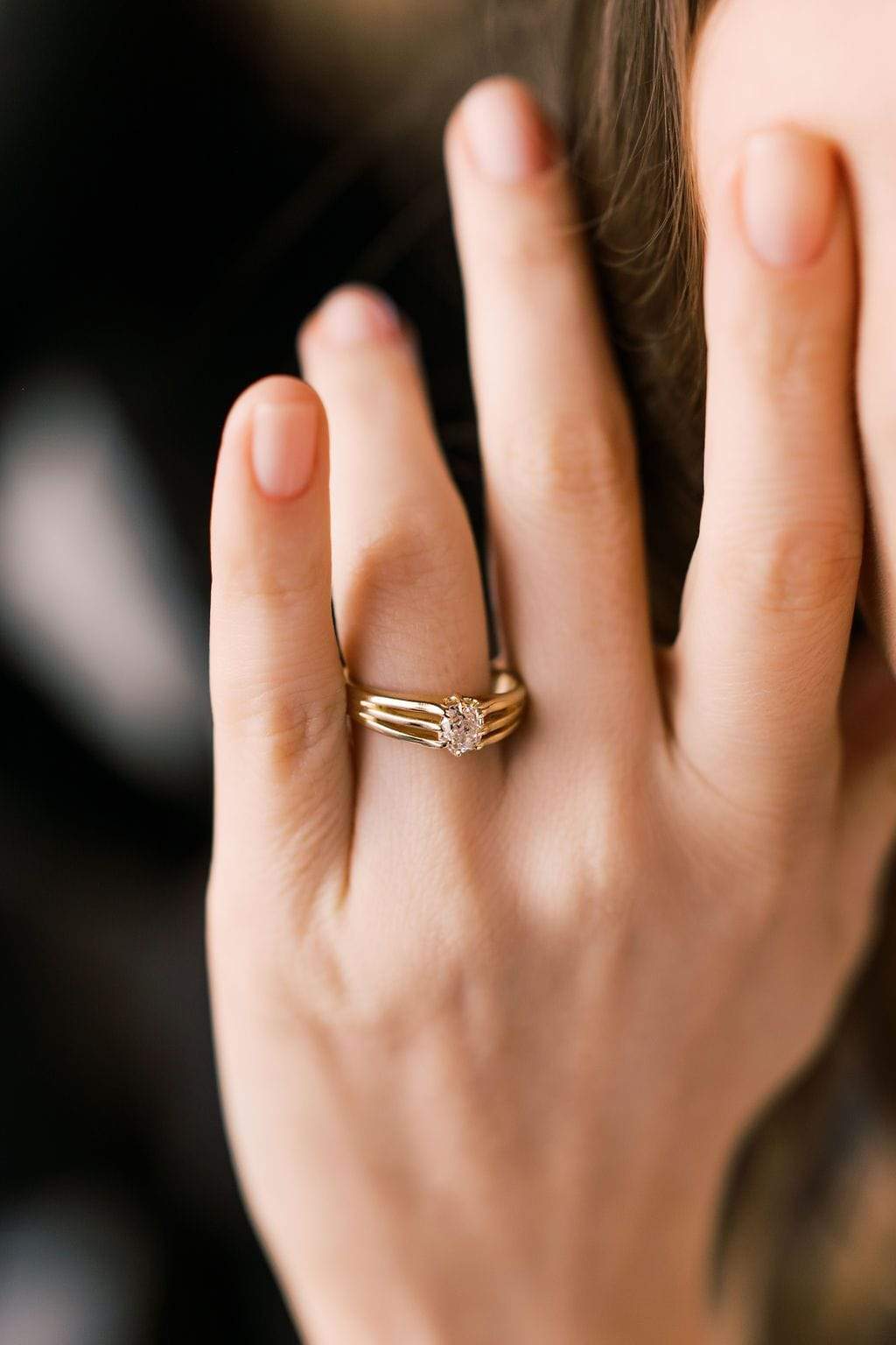 Old Mine cut diamond 