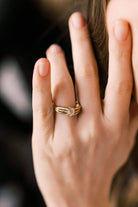 Unique Antique Split Shank Engagement Ring