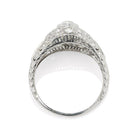 0.69ct old mine cut diamond ring