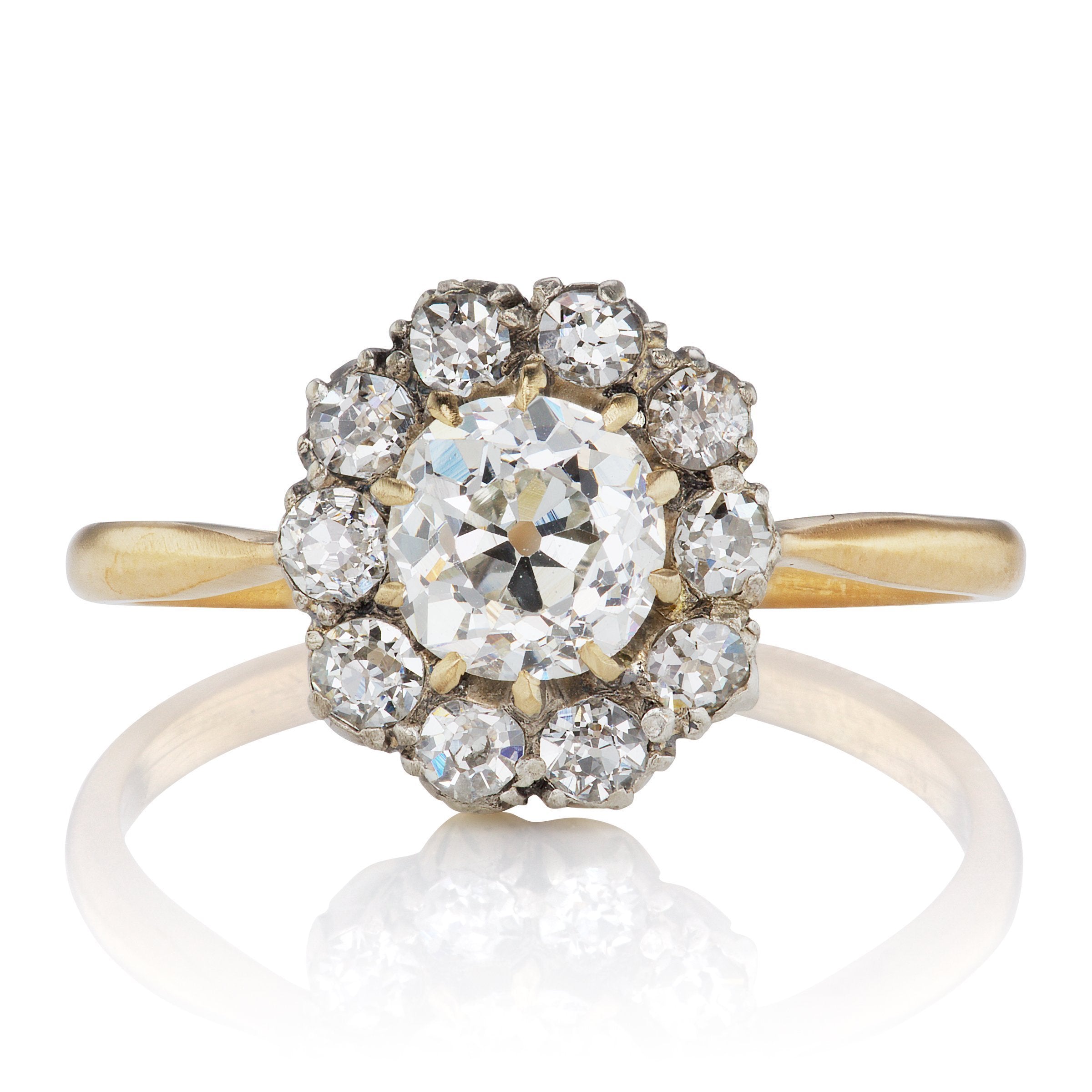 0.72ct old European cut diamond