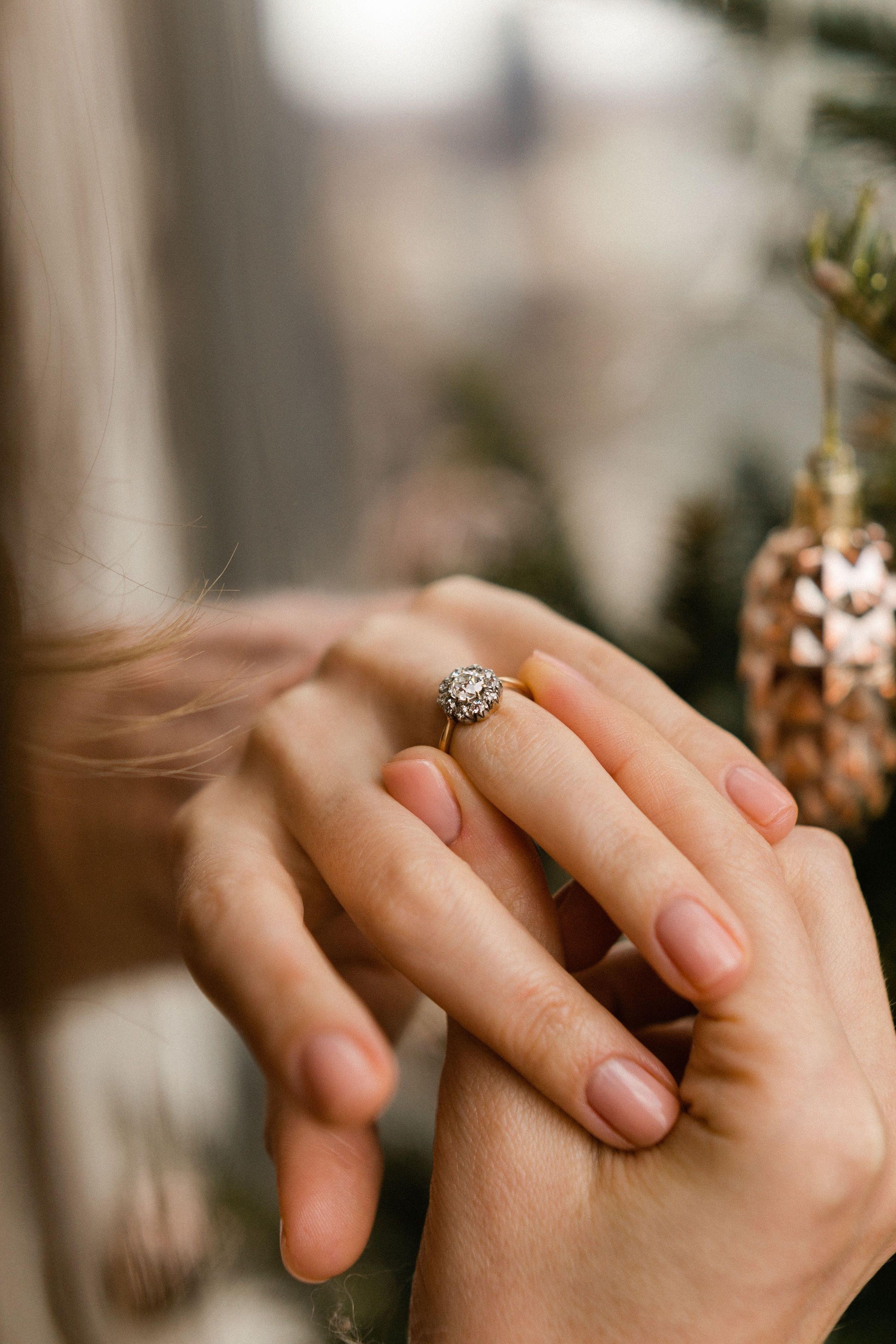 0.72ct old European cut diamond