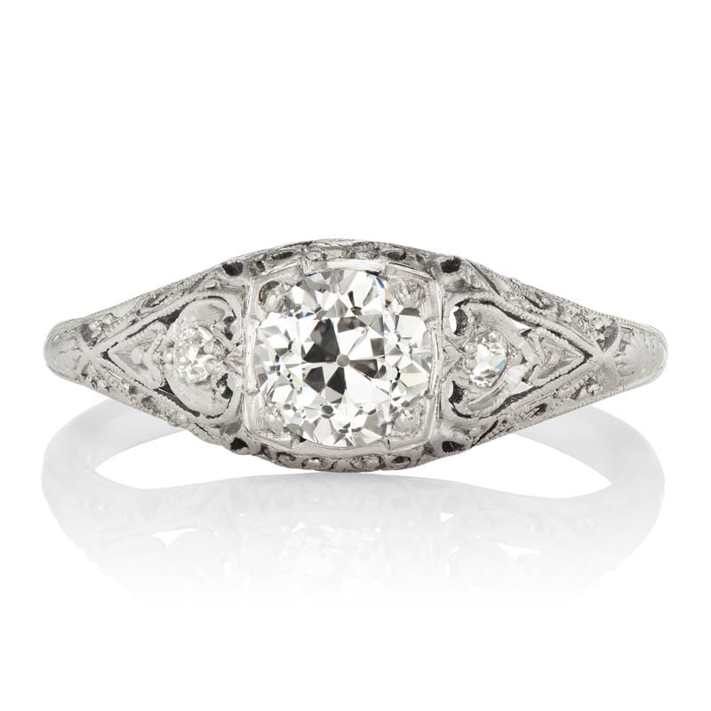 0.73ct old European cut diamond Ring