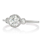 0.74ct old European cut diamond