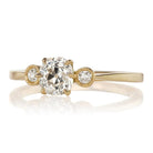 0.74ct old mine cut diamond Ring