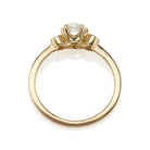 0.74ct old mine cut diamond Ring