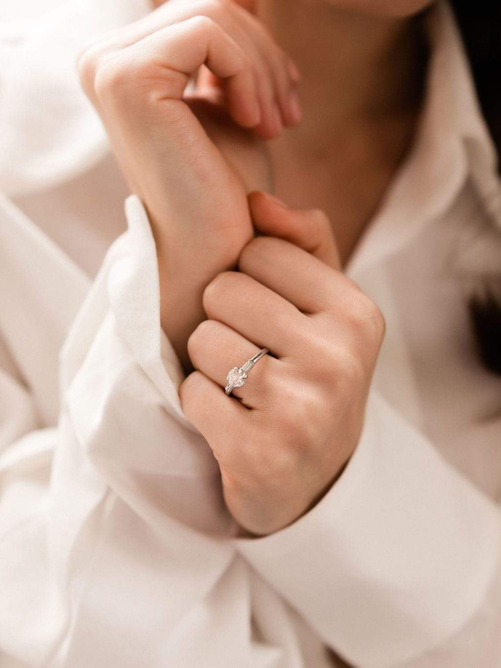 0.77ct old European cut diamond